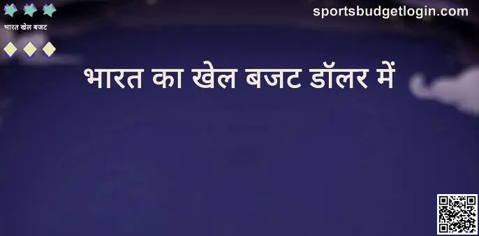 India Sports Budget in Dollars Hero - Bharat Club Platform Withdrawal Review 2025